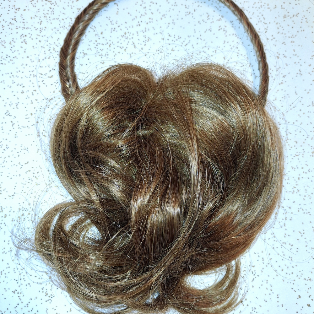 💎 Y2K Hair Extensions - Ponytail & Braided Headband - Brown/Blonde 💎